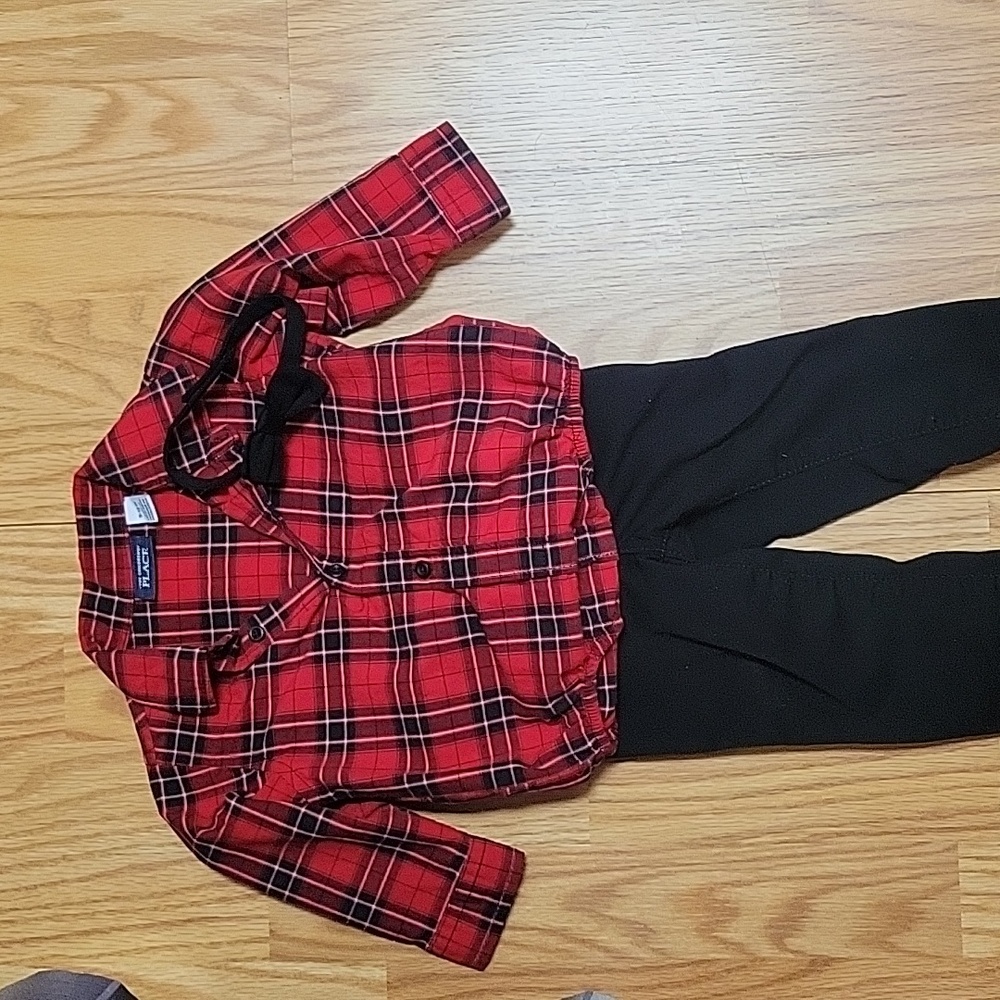 Children's Place Baby Boy Christmas Outfit